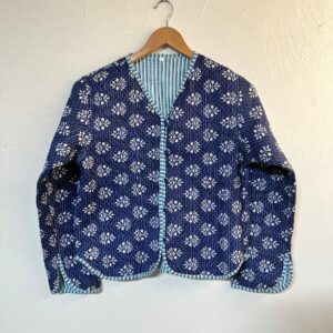 Dahlia Reversible Cotton Quilted Jacket