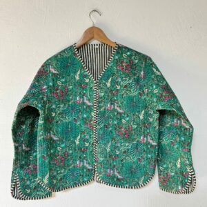 Rosavine Reversible Cotton Quilted Jacket